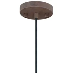 Coupon Patriot Lighting® Milone Rustic Bronze Pendant