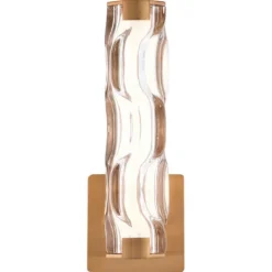 Coupon Patriot Lighting® Marseille Natural Brass 1 Light Wall Light