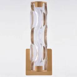 Coupon Patriot Lighting® Marseille Natural Brass 1 Light Wall Light