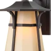 Coupon Patriot Lighting® Oak Park Bronze Outdoor Wall Light