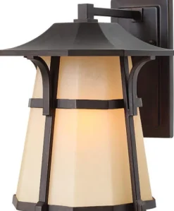 Coupon Patriot Lighting® Oak Park Bronze Outdoor Wall Light