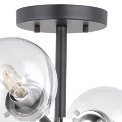 Coupon Patriot Lighting® Orbit Satin Nickel 4 Light Semi-Flush Mount Ceiling Light