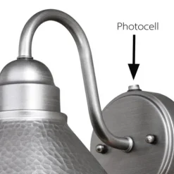 Coupon Patriot Lighting® Outland Brushed Pewter Outdoor Wall Light