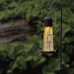 Coupon Patriot Lighting® Solar Integrated Led Lighthouse Hanging Landscape Light