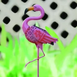Coupon Patriot Lighting® Solar Integrated Led Flamingo Landscape Light