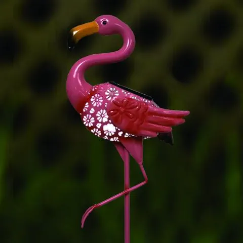 Coupon Patriot Lighting® Solar Integrated Led Flamingo Landscape Light