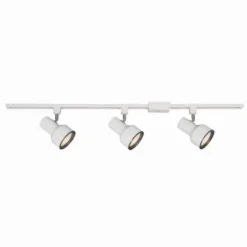 Coupon Patriot Lighting® Step 3-Light White Track Lighting Set