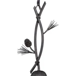 Coupon Patriot Lighting® Sierra Black Walnut Mini Pendant