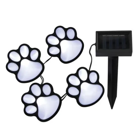 Coupon Patriot Lighting® Solar Integrated Led Paw Print Landscape Light