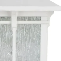 Coupon Patriot Lighting® Wren White Outdoor Motion Sensing Wall Light