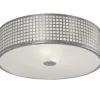 Deals Patriot Lighting® Annie Chrome 2-Light Flush Mount Ceiling Light