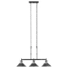 Deals Patriot Lighting® Ashtyn Matte Black & Charcoal Patina 3-Light Island Light