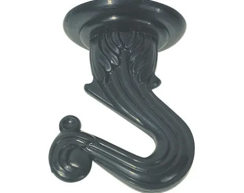 Deals Patriot Lighting Black Swag Hooks – 2-Pack