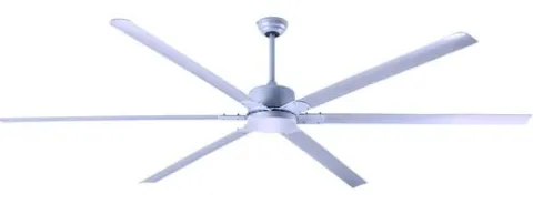 Deals Patriot Lighting™ Boss 96″ Painted Grey Industrial Indoor/Outdoor Ceiling Fan