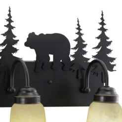 Deals Patriot Lighting® Bozeman Burnished Bronze 3 Light Vanity Light