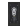 Deals Patriot Lighting® Carah Matte Black 1-Light Vanity Light