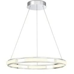 Deals Patriot Lighting® Fanton Chrome Integrated Led Pendant