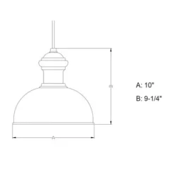 Deals Patriot Lighting® Franklin Oil-Burnished Bronze Outdoor Pendant Light