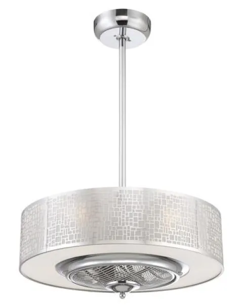 Deals Patriot Lighting™ Hightowne Ii 24″ Chrome Led Fandelier