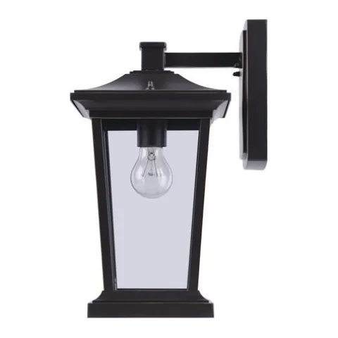 Deals Patriot Lighting® Holliday Oil-Rubbed Bronze Outdoor Wall Light