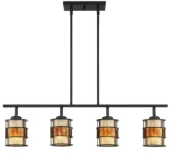 Deals Patriot Lighting® Lorenzo Bronze 4 Light Island Light