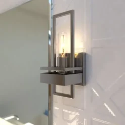 Deals Patriot Lighting® Marquis Satin Nickel 1 Light Wall Light