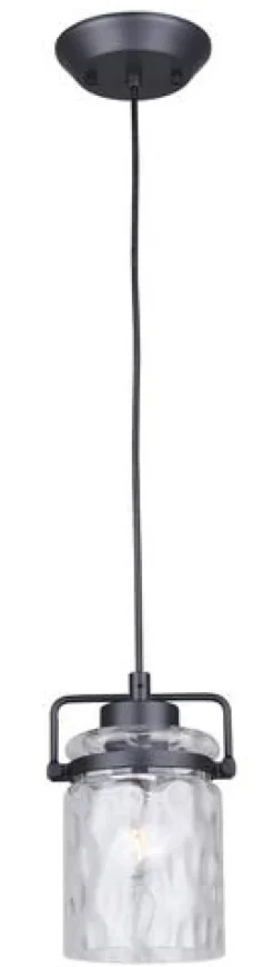 Deals Patriot Lighting® Maeva Graphite 1-Light Mini-Pendant