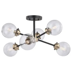Deals Patriot Lighting® Orbit Oil Rubbed Bronze Semi-Flush Mount Ceiling Light