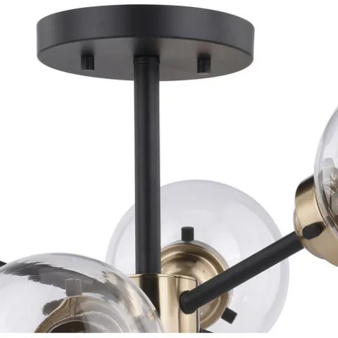Deals Patriot Lighting® Orbit Oil Rubbed Bronze Semi-Flush Mount Ceiling Light