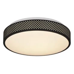 Deals Patriot Lighting® Pixel Black Integrated Led Flush Mount Ceiling Light
