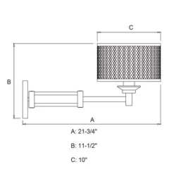 Deals Patriot Lighting® Polk Warm Pewter 1 Light Wall Light