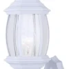 Deals Patriot Lighting® Reece White Outdoor Wall Light – 2 Pack