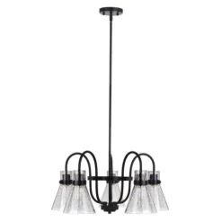 Deals Patriot Lighting® Renley Black 5-Light Chandelier