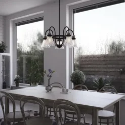 Deals Patriot Lighting® Renley Black 5-Light Chandelier