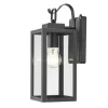 Deals Patriot Lighting® Reanne Matte Black Dust To Dawn Outdoor Wall Light