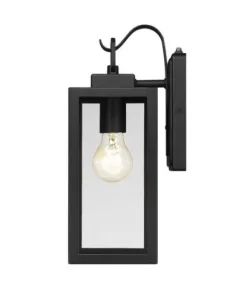 Deals Patriot Lighting® Reanne Matte Black Dust To Dawn Outdoor Wall Light