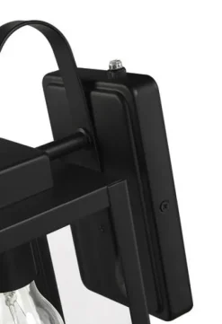Deals Patriot Lighting® Reanne Matte Black Dust To Dawn Outdoor Wall Light