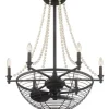 Deals Patriot Lighting™ Roux 30″ Bronze Fandelier