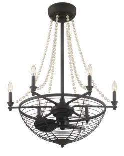 Deals Patriot Lighting™ Roux 30″ Bronze Fandelier