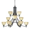 Deals Patriot Lighting® Somerville 12-Light Oil-Rubbed Bronze Chandelier