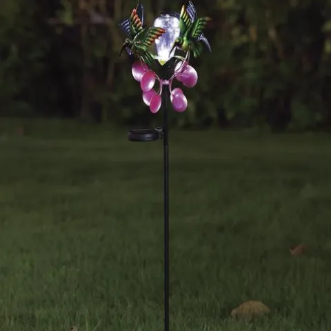 Deals Patriot Lighting® Solar Led Hummingbird Landscape Light