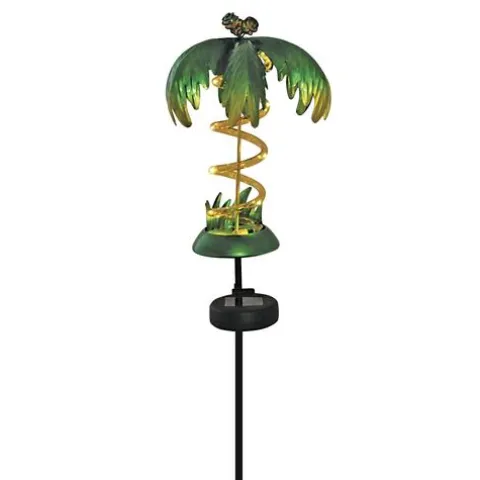 Deals Patriot Lighting® Solar Integrated Led Palm Tree Landscape Light
