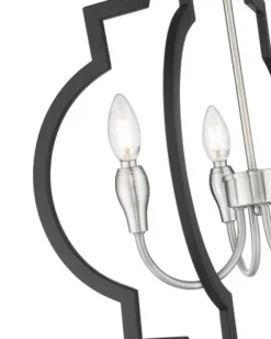 Deals Patriot Lighting® Tamara Black 4-Light Pendant