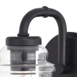 Deals Patriot Lighting® Toledo Matte Black 1 Light Vanity Light