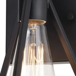 Deals Patriot Lighting® Tribeck Matte Black 1-Light Vanity Light