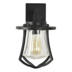 Deals Patriot Lighting® Wilsyn Black Outdoor Wall Light