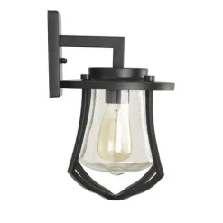 Deals Patriot Lighting® Wilsyn Black Outdoor Wall Light