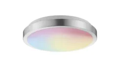 Deals Smart Electrician Patriot Lighting® 1500 Lumen 13″ Colan Smart Wifi Flush Mount Ceiling Light