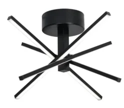 Discount Patriot Lighting® Norm Black Integrated Led Semi-Flush Mount Ceiling Light