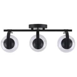 Discount Patriot Lighting® Kari Matte Black 3-Light Vanity Light